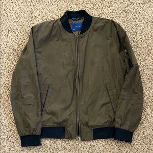 Zara Men's Green Bomber Jacket XL